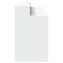 Escritorio con luz LED madera ingeniería blanco 200x55x91 cm by , Desks - Ref: Foro24-3309438, Price: 186,92 €, Discount: %