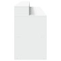 Escritorio con luz LED madera ingeniería blanco 200x55x91 cm by , Desks - Ref: Foro24-3309438, Price: 191,81 €, Discount: %