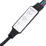 Schreibtisch mit LED-Licht, aus weißem Ingenieurholz, 200x55x91 cm. von , Schreibtische - Ref: Foro24-3309438, Preis: 186,95 ...