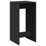 Mesa alta de bar madera de ingeniería negra 51x50x103,5 cm by , Kitchen and dining tables - Ref: Foro24-854419, Price: 68,01 ...
