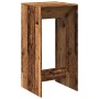 Hocher Barhockertisch aus gealtertem Ingenieurholz 51x50x103,5 cm von , Küchen- und Esstische - Ref: Foro24-854425, Preis: 59...
