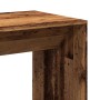 Hocher Barhockertisch aus gealtertem Ingenieurholz 51x50x103,5 cm von , Küchen- und Esstische - Ref: Foro24-854425, Preis: 59...