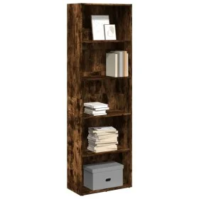 Regal Eiche Rauch 60x30x189 cm aus Ingenieurholz. von , Bücherregale und Regale - Ref: Foro24-857921, Preis: 76,01 €, Rabatt: %