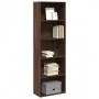 Estantería de madera de ingeniería marrón roble 60x30x189 cm de , Librerías y estanterías - Ref: Foro24-857923, Precio: 95,54...