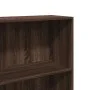 Estantería de madera de ingeniería marrón roble 60x30x189 cm de , Librerías y estanterías - Ref: Foro24-857923, Precio: 95,54...