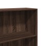 Estantería de madera de ingeniería marrón roble 60x30x189 cm by , Bookcases and shelves - Ref: Foro24-857923, Price: 92,58 €,...
