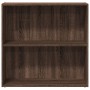 Ingenieurholzregal in Eichenbraun 80x30x77 cm von , Bücherregale und Regale - Ref: Foro24-857928, Preis: 40,57 €, Rabatt: %