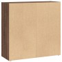 Ingenieurholzregal in Eichenbraun 80x30x77 cm von , Bücherregale und Regale - Ref: Foro24-857928, Preis: 40,57 €, Rabatt: %