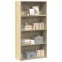 Ingenieurholzregal Eiche Sonoma 80x30x152 cm von , Bücherregale und Regale - Ref: Foro24-857942, Preis: 68,58 €, Rabatt: %