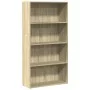 Estantería de madera de ingeniería roble Sonoma 80x30x152 cm de , Librerías y estanterías - Ref: Foro24-857942, Precio: 67,71...