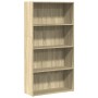 Ingenieurholzregal Eiche Sonoma 80x30x152 cm von , Bücherregale und Regale - Ref: Foro24-857942, Preis: 68,58 €, Rabatt: %
