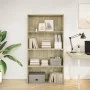 Estantería de madera de ingeniería roble Sonoma 80x30x152 cm de , Librerías y estanterías - Ref: Foro24-857942, Precio: 67,71...