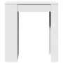 Hohes Regal mit weißen Holzregalen 95x47x103,5 cm von , Küchen- und Esstische - Ref: Foro24-854382, Preis: 83,13 €, Rabatt: %
