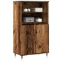 Aparador alto madera de ingeniería envejecida 60x36x110 cm von , Sideboards - Ref: Foro24-857458, Preis: 87,64 €, Rabatt: %