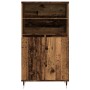 Aparador alto madera de ingeniería envejecida 60x36x110 cm von , Sideboards - Ref: Foro24-857458, Preis: 87,64 €, Rabatt: %