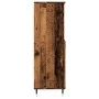 Aparador alto madera de ingeniería envejecida 60x36x110 cm by , Sideboards - Ref: Foro24-857458, Price: 85,80 €, Discount: %