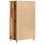 Aparador alto madera de ingeniería envejecida 60x36x110 cm by , Sideboards - Ref: Foro24-857458, Price: 85,80 €, Discount: %