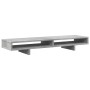 Soporte de pantalla madera ingeniería gris hormigón 100x27x15cm von , Computersockel und -erhöhungen - Ref: Foro24-854754, Pr...