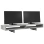 Soporte de pantalla madera ingeniería gris hormigón 100x27x15cm von , Computersockel und -erhöhungen - Ref: Foro24-854754, Pr...