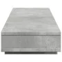 Soporte de pantalla madera ingeniería gris hormigón 100x27x15cm de , Bases y elevadores para ordenadores - Ref: Foro24-854754...