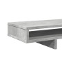 Soporte de pantalla madera ingeniería gris hormigón 100x27x15cm von , Computersockel und -erhöhungen - Ref: Foro24-854754, Pr...
