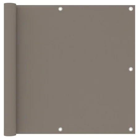 Taupe gray oxford fabric balcony awning 90x500 cm by vidaXL, Umbrellas - Ref: Foro24-134990, Price: 25,52 €, Discount: %