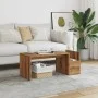 Mesa de centro madera ingeniería roble artisian 90x45x35 cm de , Mesas de centro - Ref: Foro24-856057, Precio: 42,35 €, Descu...