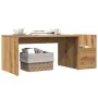 Mesa de centro madera ingeniería roble artisian 90x45x35 cm de , Mesas de centro - Ref: Foro24-856057, Precio: 42,35 €, Descu...