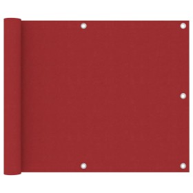 Red 75x600 cm Oxford fabric balcony awning by vidaXL, Umbrellas - Ref: Foro24-135035, Price: 26,23 €, Discount: %