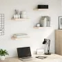 Estantes flotantes 4 uds madera de ingeniería 40x23,5x4 cm by , Shelves and shelves - Ref: Foro24-4010684, Price: 44,78 €, Di...