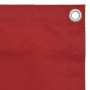 Balkonmarkise aus rotem Oxford-Stoff 75x600 cm von vidaXL, Sonnenschirme - Ref: Foro24-135035, Preis: 26,23 €, Rabatt: %