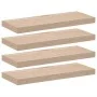 Estantes flotantes 4 uds madera de ingeniería 60x23,5x4 cm de , Estantes y estanterías - Ref: Foro24-4010690, Precio: 56,49 €...