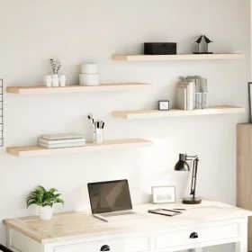 Estantes flotantes 4 uds madera de ingeniería 110x23,5x4 cm by , Shelves and shelves - Ref: Foro24-4010699, Price: 87,08 €, D...