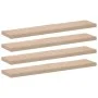 Schwebende Regale, 4 Stück, aus Ingenieurholz, 110x23,5x4 cm. von , Regale und Regale - Ref: Foro24-4010699, Preis: 87,07 €, ...