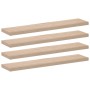 Schwebende Regale, 4 Stück, aus Ingenieurholz, 110x23,5x4 cm. von , Regale und Regale - Ref: Foro24-4010699, Preis: 88,23 €, ...