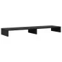 Soporte para monitor madera de ingeniería negro 100x27x10 cm by , Computer bases and risers - Ref: Foro24-854653, Price: 37,8...