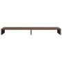 Soporte de pantalla madera ingeniería marrón roble 100x27x15 cm by , Computer bases and risers - Ref: Foro24-854658, Price: 2...