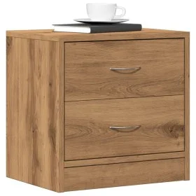 Mesita de noche madera de ingeniería roble artisian 40x30x40 cm by , Nightstands - Ref: Foro24-855926, Price: 41,21 €, Discou...