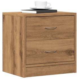 Nachttisch aus Eichen-Ingenieurholz Artisian 40x30x40 cm. von , Nachttische - Ref: Foro24-855926, Preis: 41,87 €, Rabatt: %