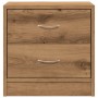 Mesita de noche madera de ingeniería roble artisian 40x30x40 cm by , Nightstands - Ref: Foro24-855926, Price: 41,87 €, Discou...