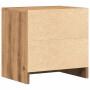 Mesita de noche madera de ingeniería roble artisian 40x30x40 cm by , Nightstands - Ref: Foro24-855926, Price: 41,87 €, Discou...