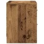 Mesita de noche madera de ingeniería envejecida 40x30x40 cm by , Nightstands - Ref: Foro24-855924, Price: 40,52 €, Discount: %