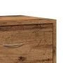 Mesita de noche madera de ingeniería envejecida 40x30x40 cm by , Nightstands - Ref: Foro24-855924, Price: 40,52 €, Discount: %