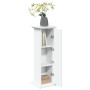 Pedestal expositor con almacenaje madera blanco 31x30x90 cm by , Pot stands - Ref: Foro24-854607, Price: 61,55 €, Discount: %
