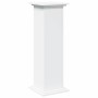 Pedestal expositor con almacenaje madera blanco 31x30x90 cm by , Pot stands - Ref: Foro24-854607, Price: 61,55 €, Discount: %