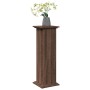 Ausstellungssockel mit Aufbewahrung in Eichenbraun 31x30x90 cm von , Topfständer - Ref: Foro24-854613, Preis: 64,36 €, Rabatt: %