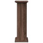 Pedestal expositor con almacenaje marrón roble 31x30x90 cm by , Pot stands - Ref: Foro24-854613, Price: 64,36 €, Discount: %