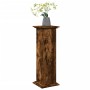 Ausgestellter Sockel mit Rauch-Eiche-Lagerung 31x30x90 cm. von , Topfständer - Ref: Foro24-854611, Preis: 65,49 €, Rabatt: %