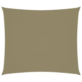 Rectangular sail awning beige Oxford fabric 2.5x3 m by vidaXL, Umbrellas - Ref: Foro24-135150, Price: 29,98 €, Discount: %