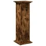 Ausgestellter Sockel mit Rauch-Eiche-Lagerung 31x30x90 cm. von , Topfständer - Ref: Foro24-854611, Preis: 65,49 €, Rabatt: %